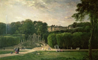 Der Park von St. Cloud, 1865